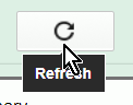 Screenshot of a button with a large mouse pointer over it, and a tooltip displayed below the button which is obscured by the large pointer